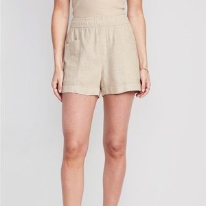 Old Navy Linen Drawstring shorts